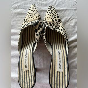 Manolo Blahnik mules